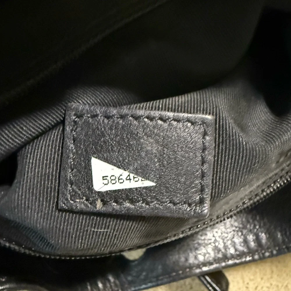 CHANEL Black Leather Backpack - Picture 16 of 16